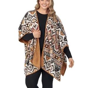 NWT Cuddl Duds Reversible Double-Sided Super Cozy Plush Wrap